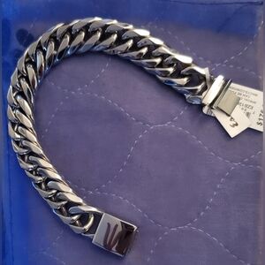 Esquire Men's St. Steel Bracelet .NWT